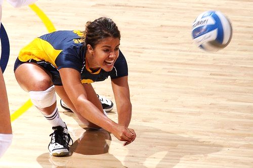 Volleyball Player Positions Expert in Defence